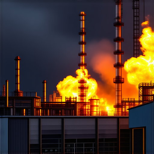 ВС РФ ударили по НПЗ в Харьковской области