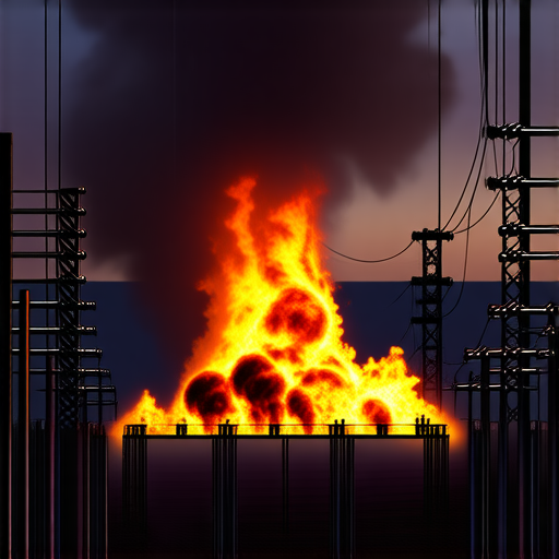 Удар по энергетике в Запорожской области