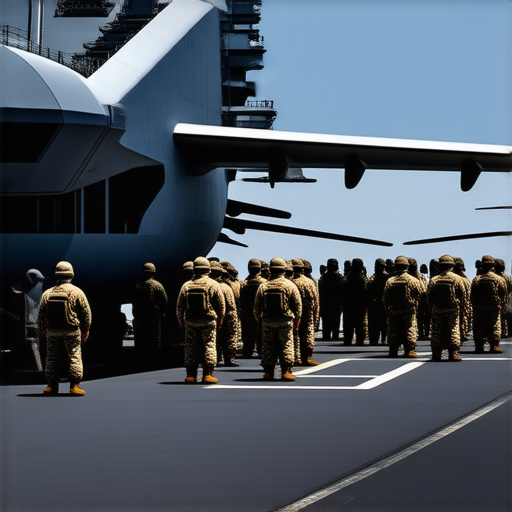 Пентагон направит более 10 тысяч военнослужащих на авианосец и в состав экспедиционного подразделения