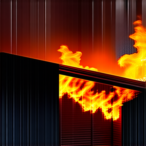 Возгорание склада в Выборгском районе из-за падения обломков БПЛА