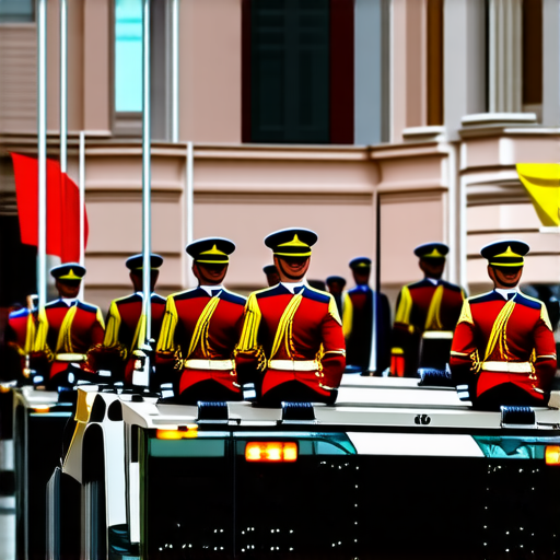 Первая репетиция парада ко Дню Победы пройдет на Дворцовой площади