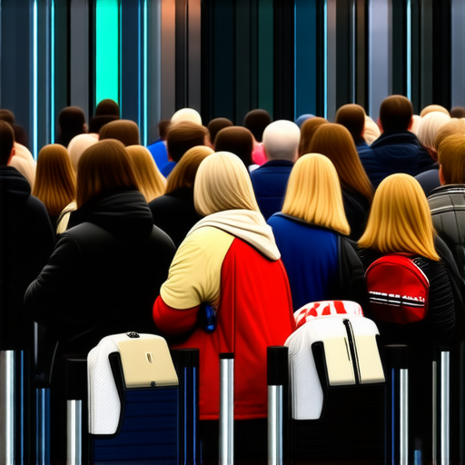 В аэропортах Европы возникли очереди из-за новой системы пограничного контроля