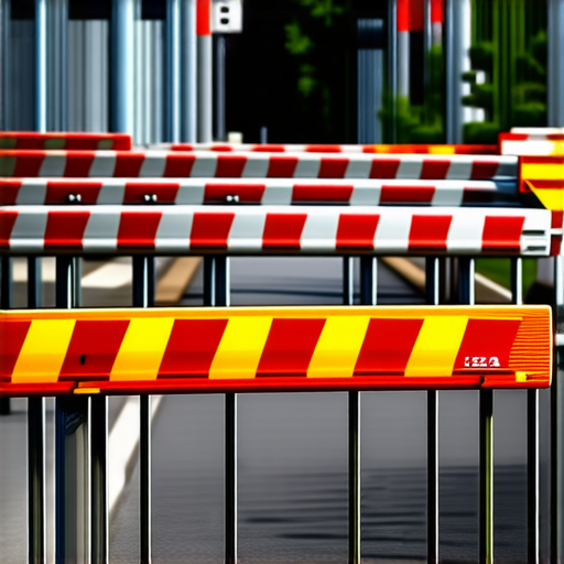 В Исламабаде демонтировали дорожные заграждения и ограждения безопасности