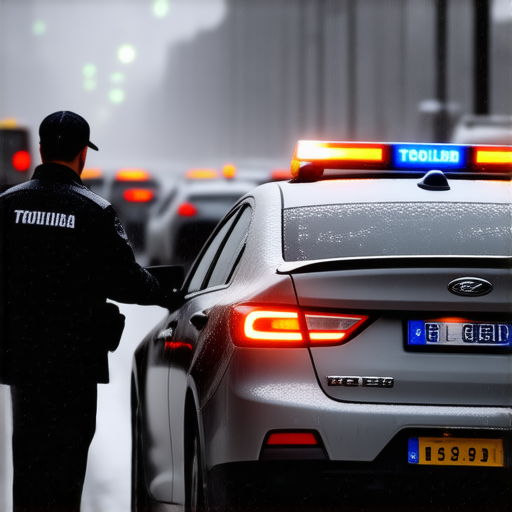 Дорожный патруль ЦОДД совершил почти 100 выездов за сутки из-за непогоды