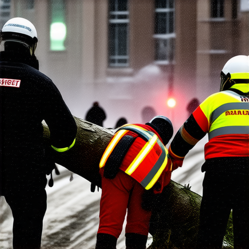 В центре Москвы дерево придавило женщину во время непогоды