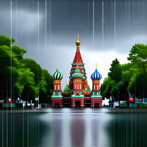 В Москве ожидается мощный ливень, град и гроза