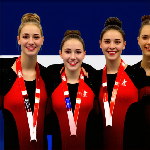 Сборная России выиграла зачет юниорского чемпионата Европы по синхронному плаванию