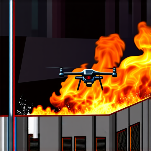 Беспилотник упал на нефтяной комплекс в Ираке, начался пожар