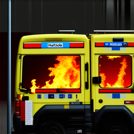 Трем мужчинам предъявлены обвинения в поджоге машин скорой помощи в Лондоне