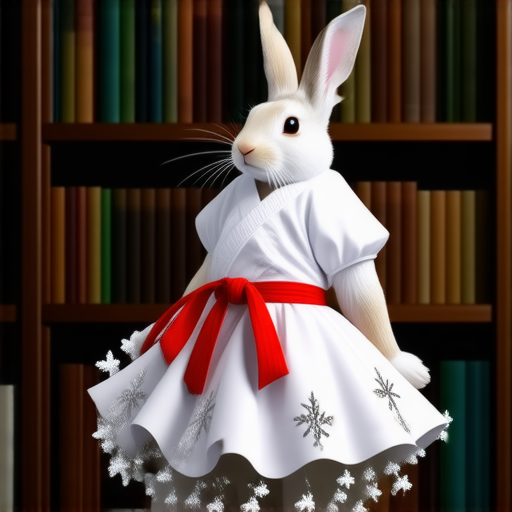 Ироничная библиотека: Каратист, снежинка и заяц