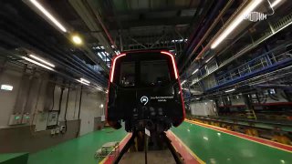 В Москве тестируют первый беспилотный поезд