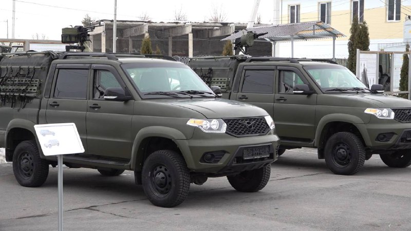 Россия передала военную технику Южной Осетии