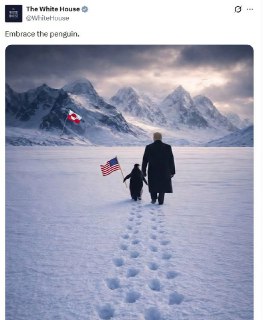 Белый дом и Пентагон запустили флешмоб с пингвинами