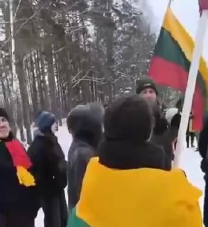 В Литве протестуют против строительства военного полигона возле границы с Беларусью