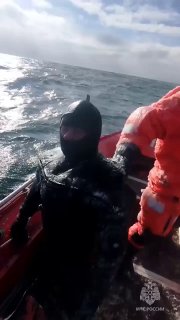 Водолаз выжил после 20 часов в ледяной воде