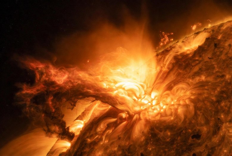 Солнечная активность снизилась