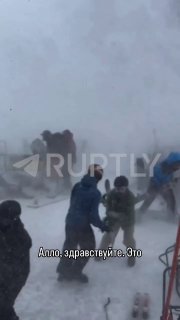 Сильная метель парализовала горнолыжный курорт BigWood в Мурманской области