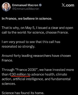 Франция вливает деньги в ИИ, чтобы не отстать от США