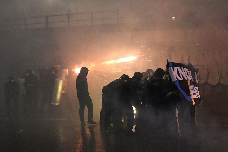 В Милане прошли акции протеста против Олимпиады