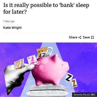 BBC: Как накопить сон и улучшить продуктивность