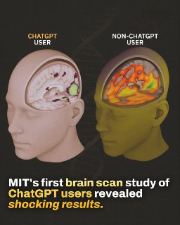 ChatGPT ухудшает когнитивные функции, исследование MIT