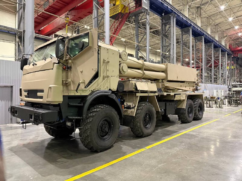 Новая РСЗО "Сарма" может быть зачислена на фронт