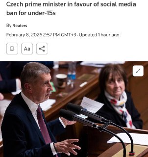Чехия может запретить соцсети для детей до 15 лет