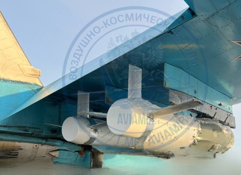 Использование новых управляемых авиабомб в российских вооруженных силах