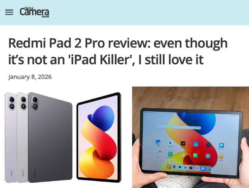 Обзор REDMI Pad 2 Pro: планшет на каждый день