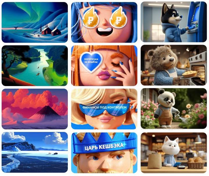 ВТБ позволяет менять дизайн дебетовых карт в приложении