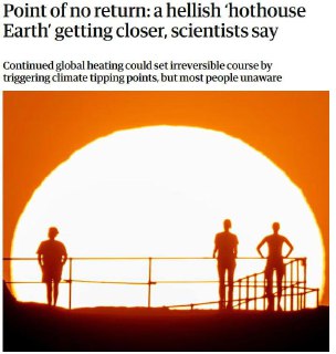 Учёные предупреждают о приближении климатической «точки невозврата»