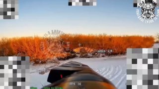 Уничтожение САУ 2С22 «Богдана» в Харьковской области