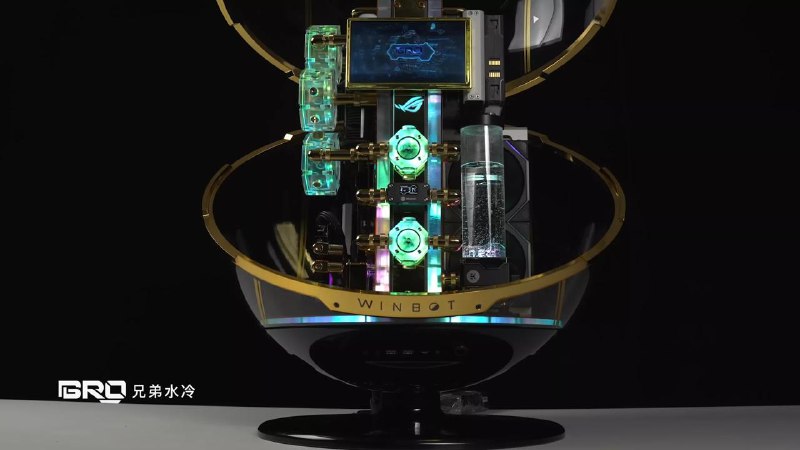 Уникальный ПК в золотой сфере стоимостью 60 000 долларов США