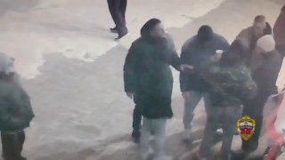 Драка в Москве