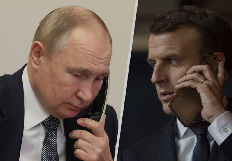 Макрон о переговорах с Путиным