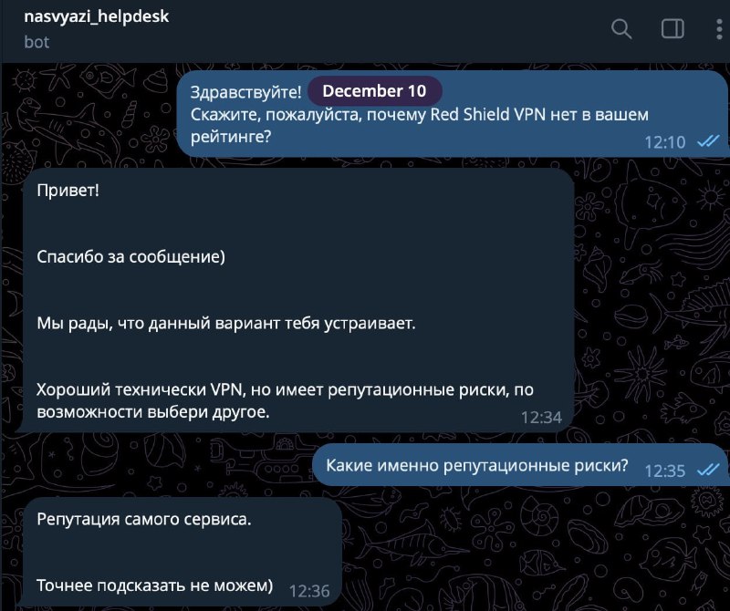 Обвинения в нечестной конкуренции на рынке VPN