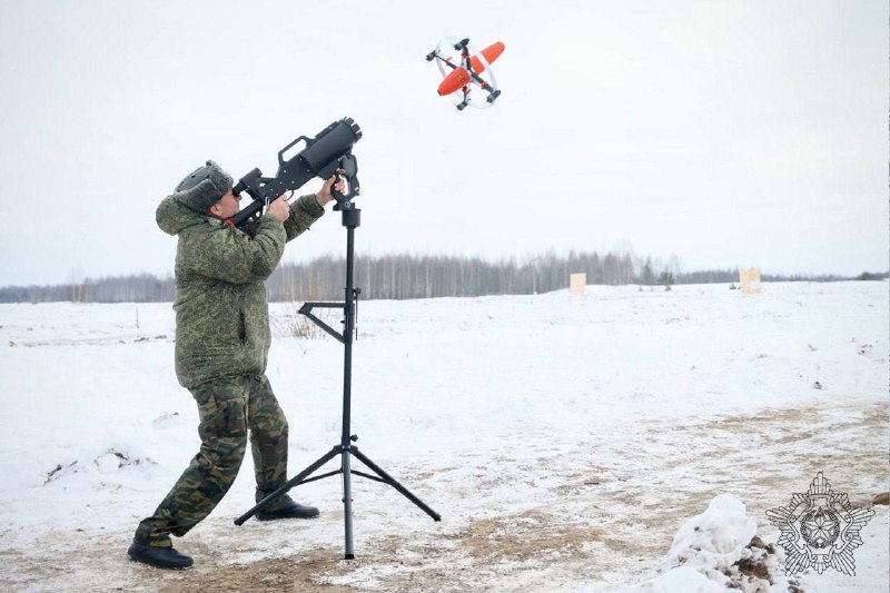 Испытания антидронового комплекса "Молот" в Белоруссии