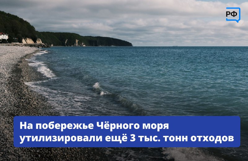 Утилизация отходов на побережье Черного моря