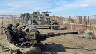 Учения Каспийской флотилии