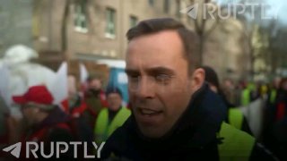 Протесты работников госсектора в Германии