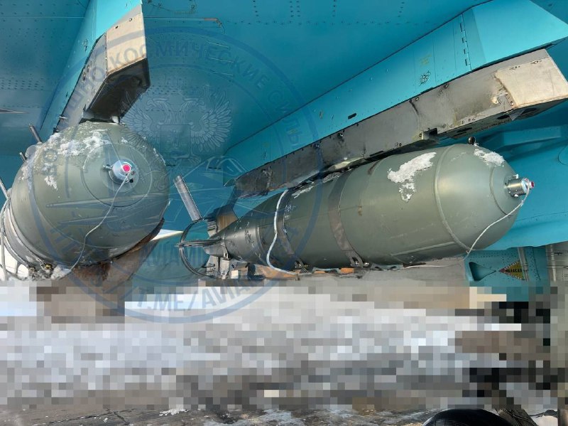 Су-34 с ОФЗАБ-500 УМПК