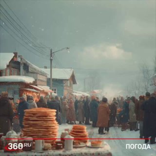 Морозы и метели на Масленицу в Подмосковье