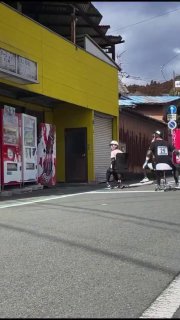 Гонки на офисных креслах в Японии