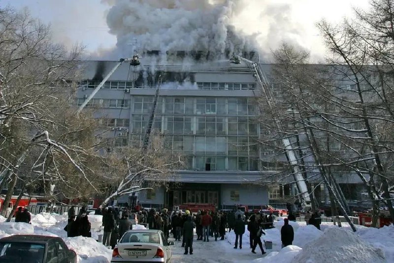 Воспоминания о пожаре в "Комсомольской правде"