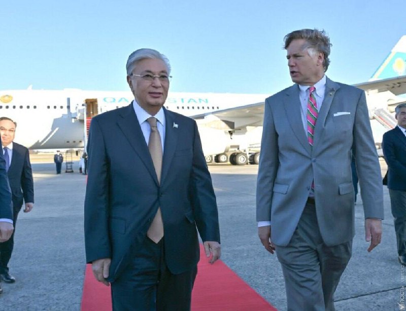 Визит президента Казахстана в США