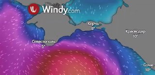 Шторм "Черноморский молот" обрушился на Черное море