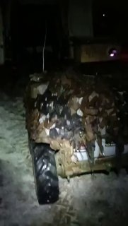 Использование БНТ для доставки припасов на передовой