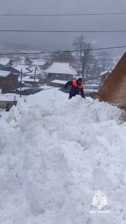 Лавина в Архызе