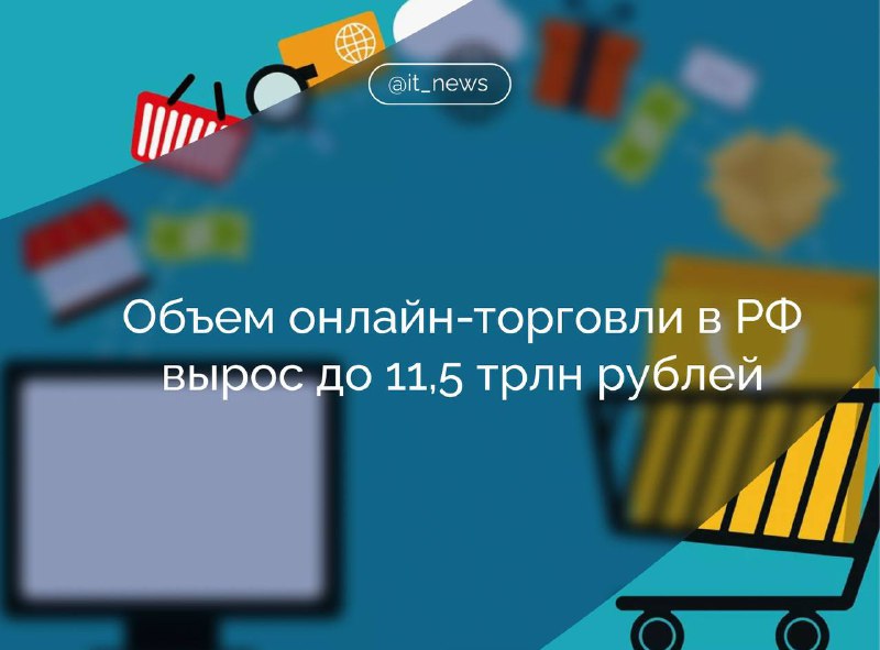 Рост онлайн-продаж в России в 2025 году