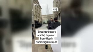 Избиение протестующих в Вашингтоне телохранителями Алиева